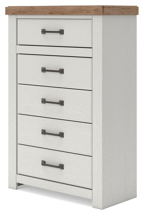 Savonport Five Drawer Chest - alternate view 5