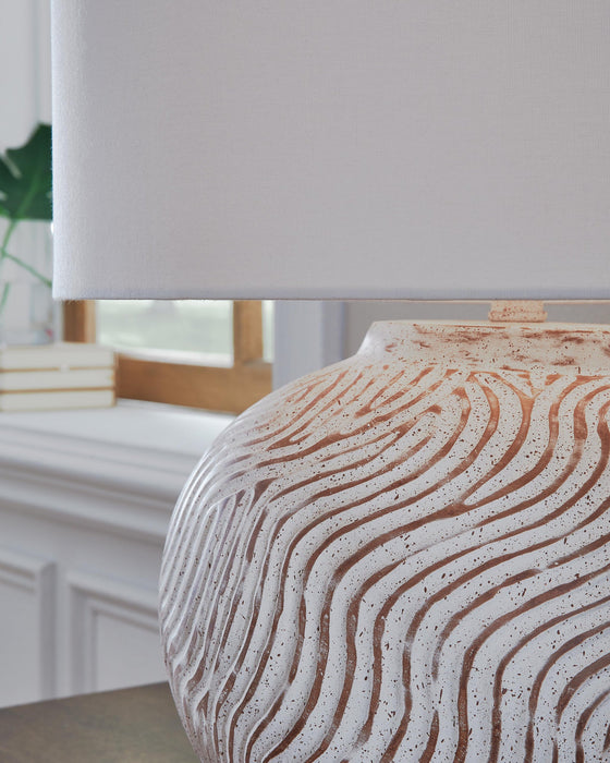 Vien Terracotta Table Lamp (1/CN) - alternate view 3