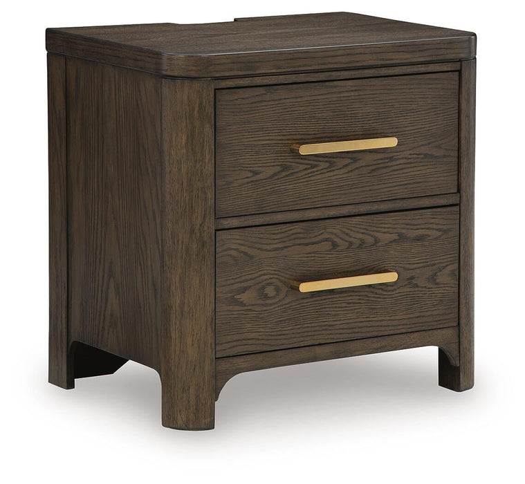 Radkin Two Drawer Night Stand - alternate view 2