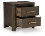 Radkin Two Drawer Night Stand - alternate view 3