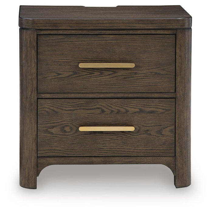 Radkin Two Drawer Night Stand - alternate view 4