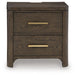 Radkin Two Drawer Night Stand - alternate view 4
