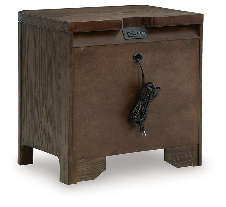 Radkin Two Drawer Night Stand - alternate view 5