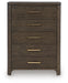 Radkin Five Drawer Chest - alternate view 4