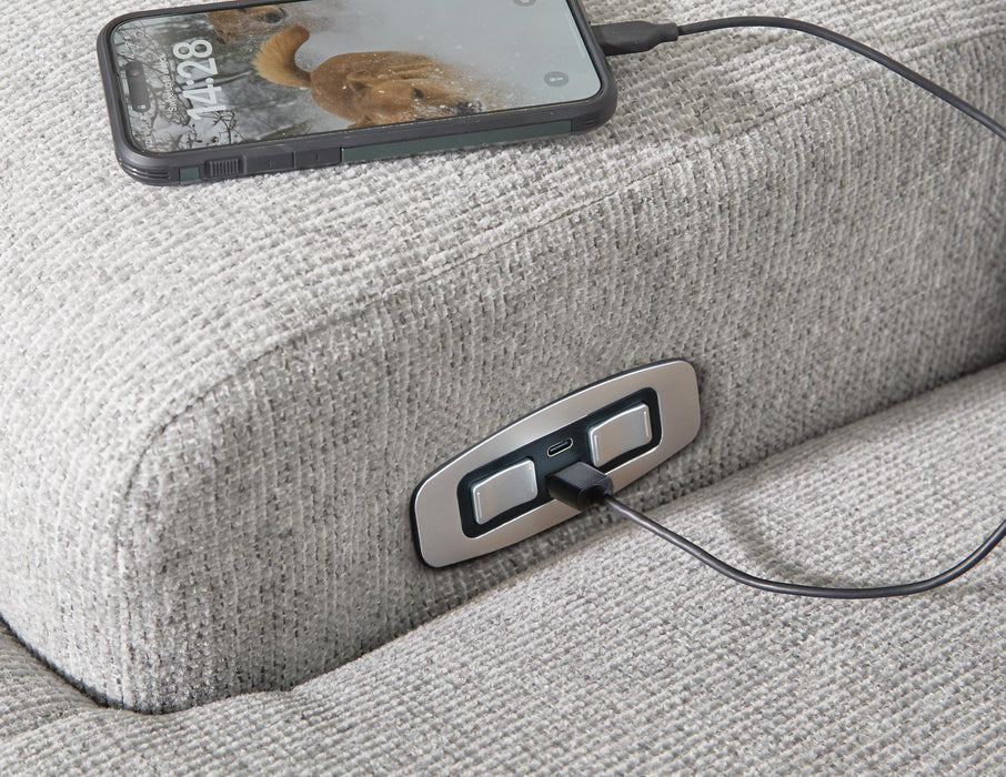 Acklen Place 5-Piece Power Reclining Sectional with Storage Console - alternate view 3