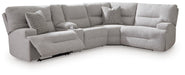 Acklen Place 5-Piece Power Reclining Sectional with Storage Console - alternate view 2