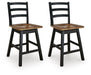 Wildenauer Swivel Stool (2/CN) - alternate view 2