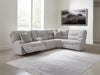 Acklen Place 5-Piece Power Reclining Sectional with Storage Console