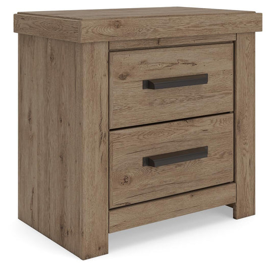 Oliandon Two Drawer Night Stand - alternate view 2