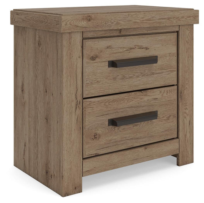 Oliandon Two Drawer Night Stand - alternate view 2