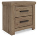 Oliandon Two Drawer Night Stand - alternate view 2