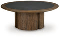 Dontayne Round Cocktail Table - alternate view 2