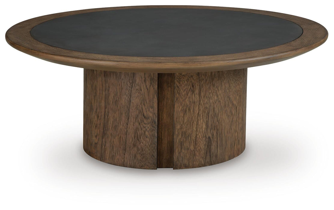 Dontayne Round Cocktail Table - alternate view 4