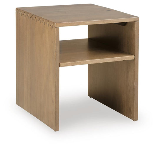 Ella Grove Rectangular End Table - alternate view 2