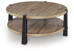 Ridgester Round Cocktail Table - alternate view 2
