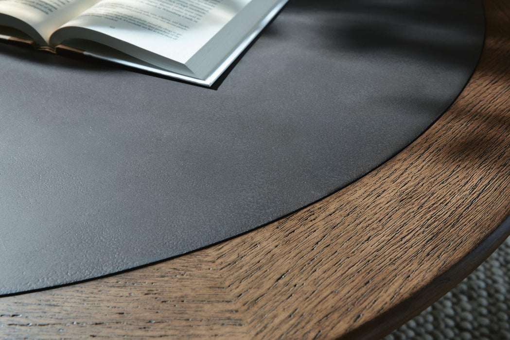 Dontayne Round Cocktail Table - alternate view 5