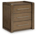 Marxmore Three Drawer Night Stand - alternate view 2