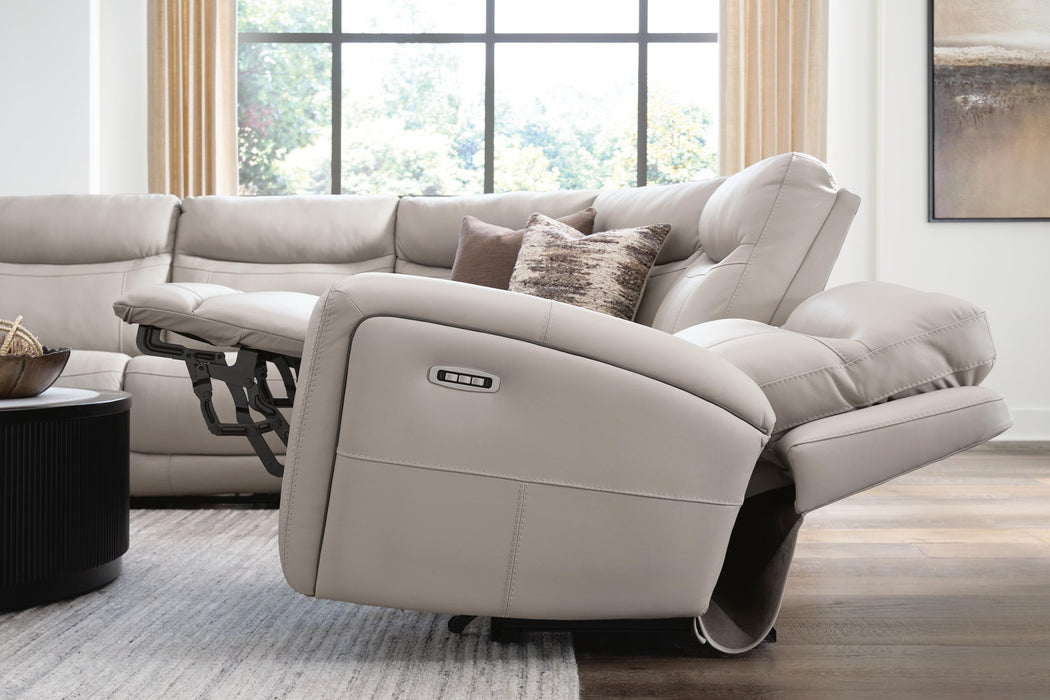 Gravier 6-Piece Power Reclining Sectional with Storage Console - alternate view 6