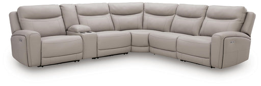 Gravier 6-Piece Power Reclining Sectional with Storage Console - alternate view 2