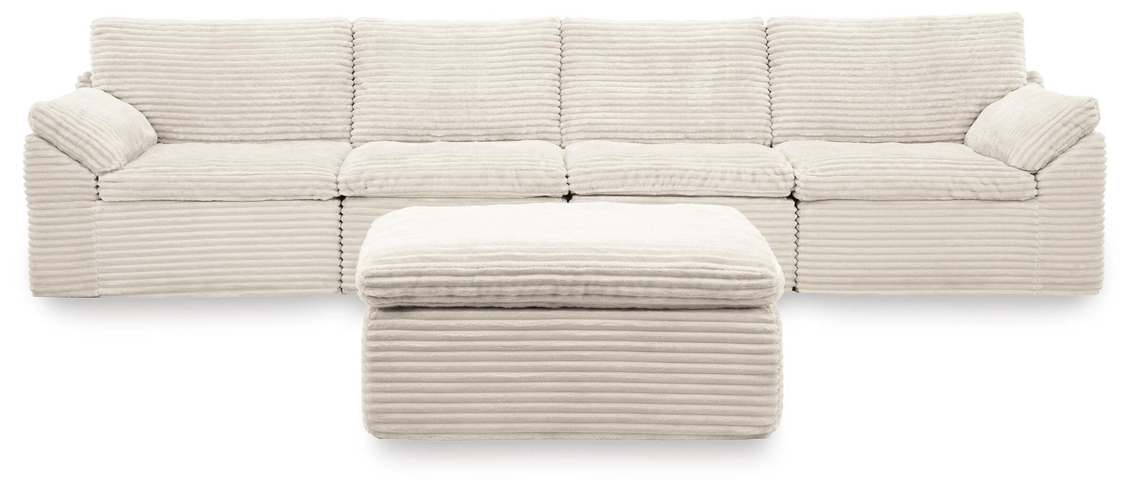 Fannin 4-Piece Sectional with Ottoman - alternate view 2