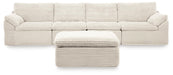 Fannin 4-Piece Sectional with Ottoman - alternate view 2