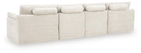 Fannin 4-Piece Sectional with Ottoman - alternate view 3