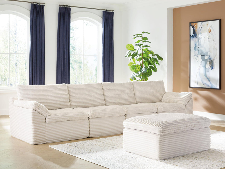 Fannin 4-Piece Sectional with Ottoman - alternate view 6