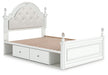 Kozlani Full Upholstered Panel Bed with Storage - alternate view 5