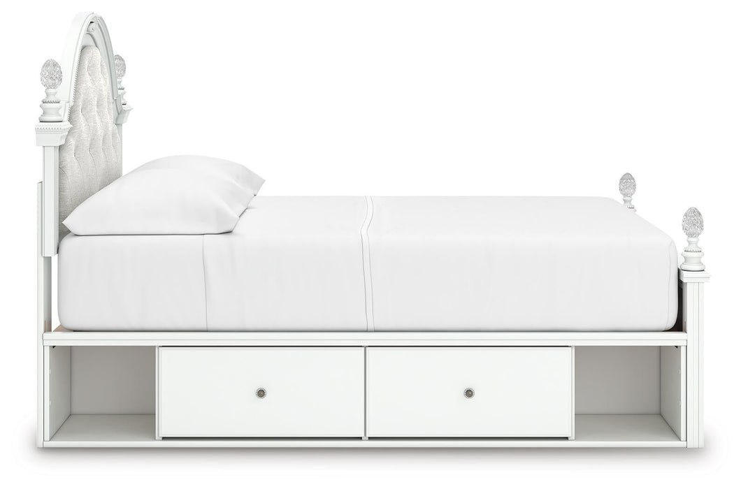 Kozlani Full Upholstered Panel Bed with Storage - alternate view 7
