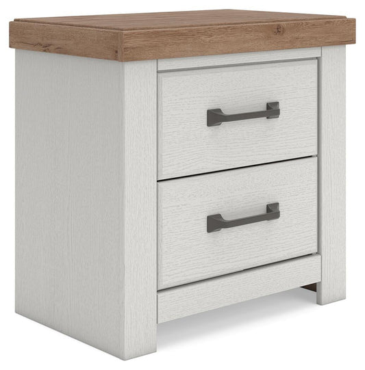 Savonport Two Drawer Night Stand - alternate view 2