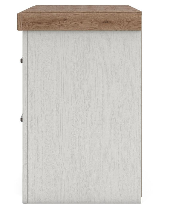 Savonport Two Drawer Night Stand - alternate view 9
