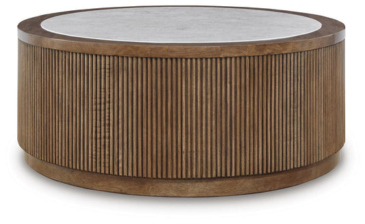 Hadonna Round Cocktail Table - alternate view 2