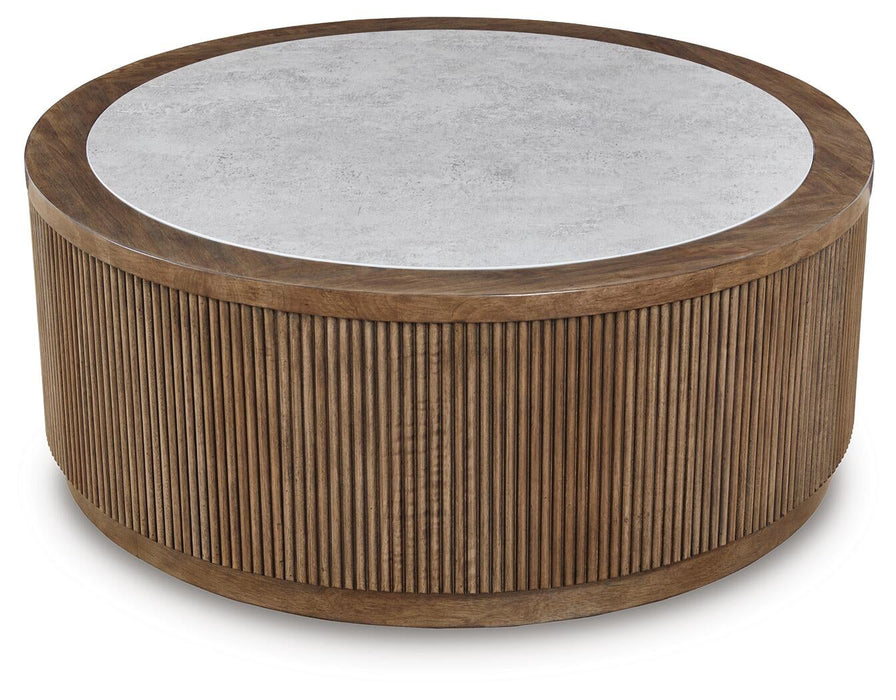 Hadonna Round Cocktail Table - alternate view 3