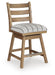 Ridgester UPH Swivel Barstool (2/CN) - alternate view 3
