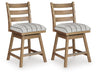 Ridgester UPH Swivel Barstool (2/CN) - alternate view 2