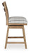 Ridgester UPH Swivel Barstool (2/CN) - alternate view 6