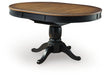 Clorazi Oval DRM Butterfly EXT Table - alternate view 2
