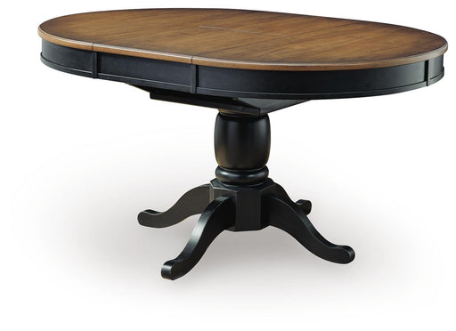Clorazi Oval DRM Butterfly EXT Table - alternate view 2