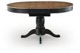 Clorazi Oval DRM Butterfly EXT Table - alternate view 3