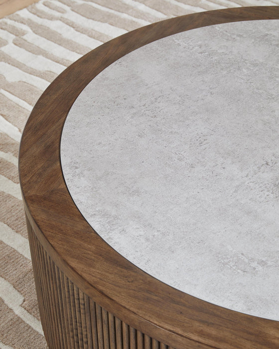 Hadonna Round Cocktail Table - alternate view 4