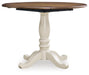 Wirloni Round DRM Drop Leaf Table - alternate view 2