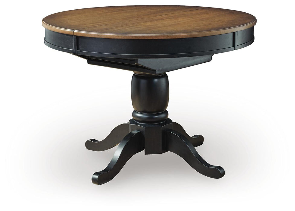 Clorazi Oval DRM Butterfly EXT Table - alternate view 4