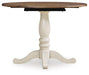 Wirloni Round DRM Drop Leaf Table - alternate view 3