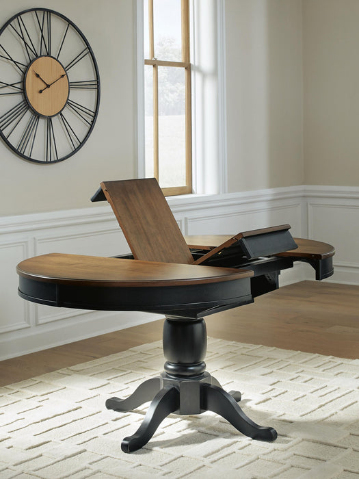 Clorazi Oval DRM Butterfly EXT Table - alternate view 6