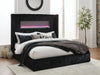Tayleena Queen Upholstered Bed with Fireplace and Wireless Audio - alternate view 5