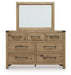 Ridgester Dresser and Mirror - alternate view 3