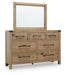 Ridgester Dresser and Mirror - alternate view 2