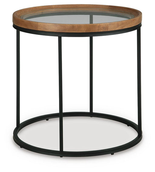Noraluna Round End Table - alternate view 2