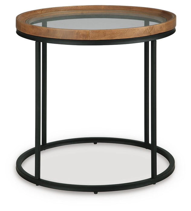 Noraluna Round End Table - alternate view 3