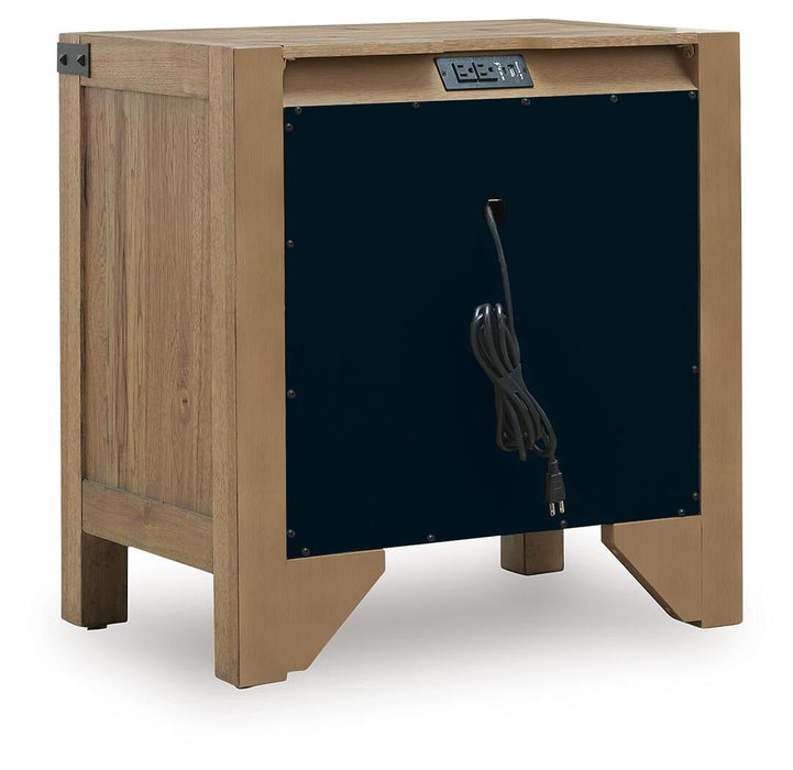 Ridgester Three Drawer Night Stand - alternate view 5